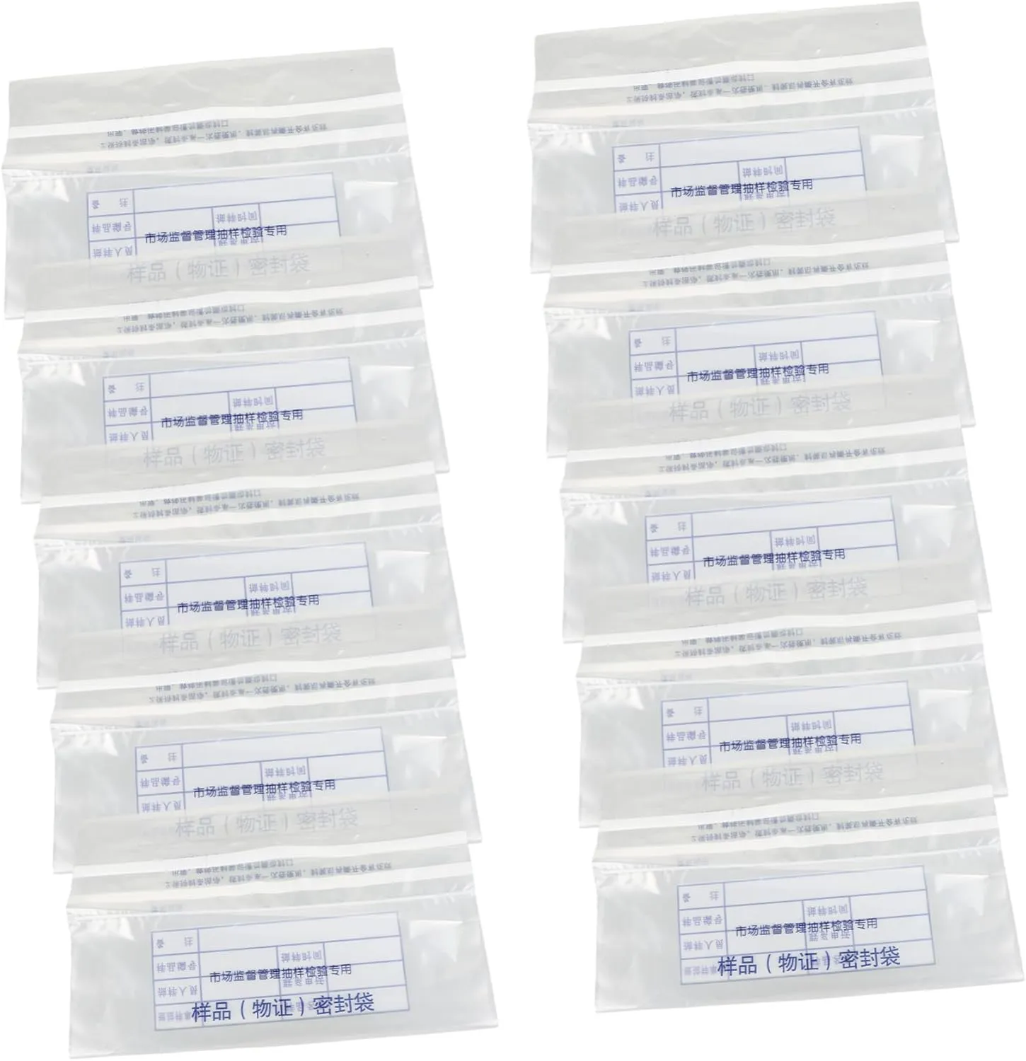 Tamper Evidence Bags Large Bank Deposit Bag Set Self-adhesive Strips for Safe Money Storage