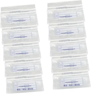 Tamper Evidence Bags Large Bank Deposit Bag Set Self-adhesive Strips for Safe Money Storage