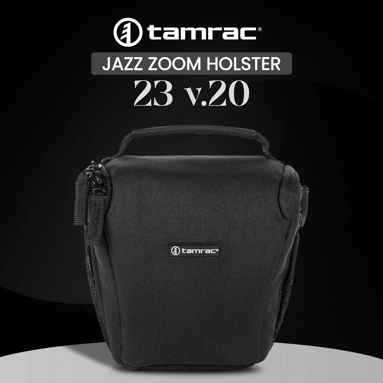 Tamrac Jazz Zoom Holster 23 v2.0 Camera Bag for Photographers, Camera Case for Photography Accessories, Shoulder Bag for Mirrorless Cameras, Crossbody Camera Bag, Travel Camera Carrying Case – Black