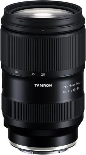 Tamron 28-75mm F/2.8 Di III VXD G2 for Sony E-Mount Full Frame/APS-C (6 Year Limited USA Warranty)