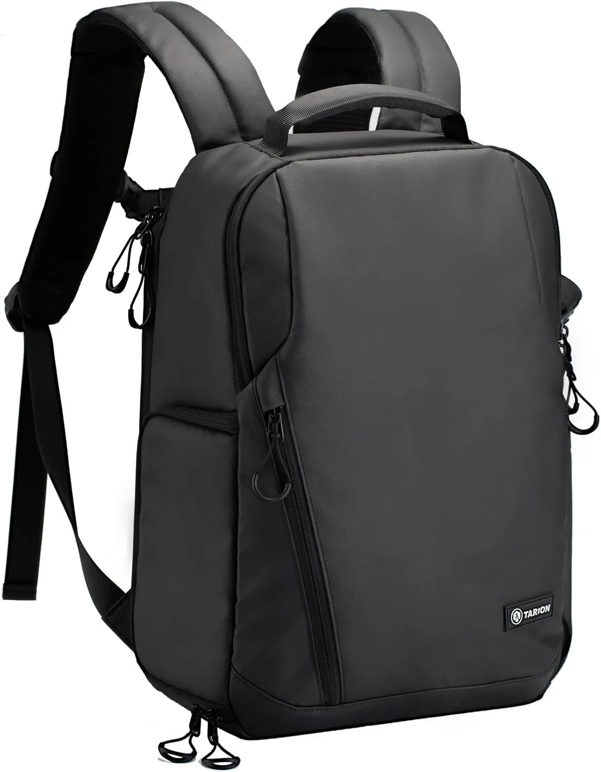 TARION Camera Backpack Waterproof Bag - DSLR Camera Bag with 14in Laptop Compartment Rain Cover, Professional Travel Photography Backpack for Photographers, SLR, Camera Lens, TR-L(New), Black