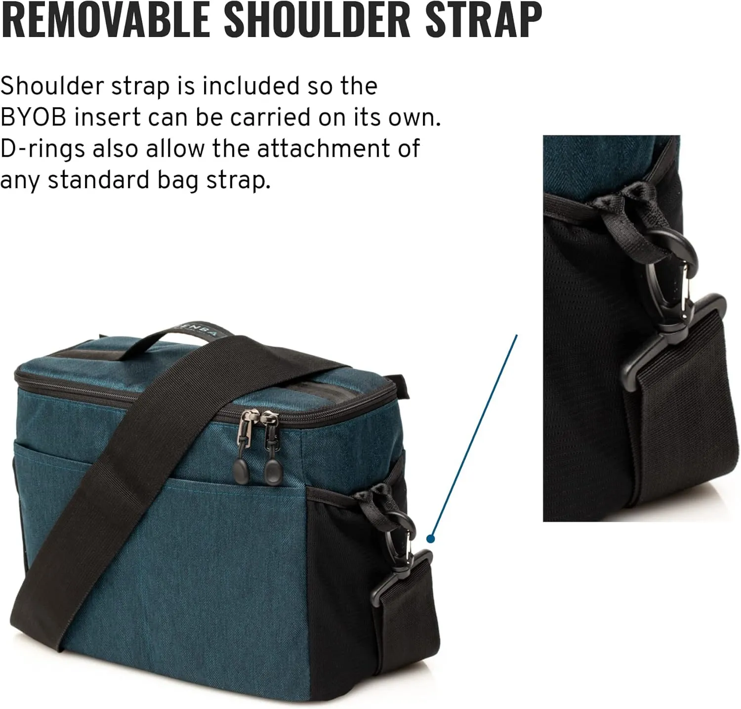 Tenba BYOB Family Camera Case - Black Neoprene Camera Bag - Water Resistant - Protecting and Carrying Cameras