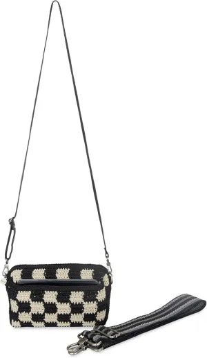 The Sak Cora Smartphone Crossbody, Black Check