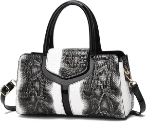 Top handle Satchel bags Shoulder Crossbody Purse Retro Crocodile Hobo Handbag Cluth Purse for Women
