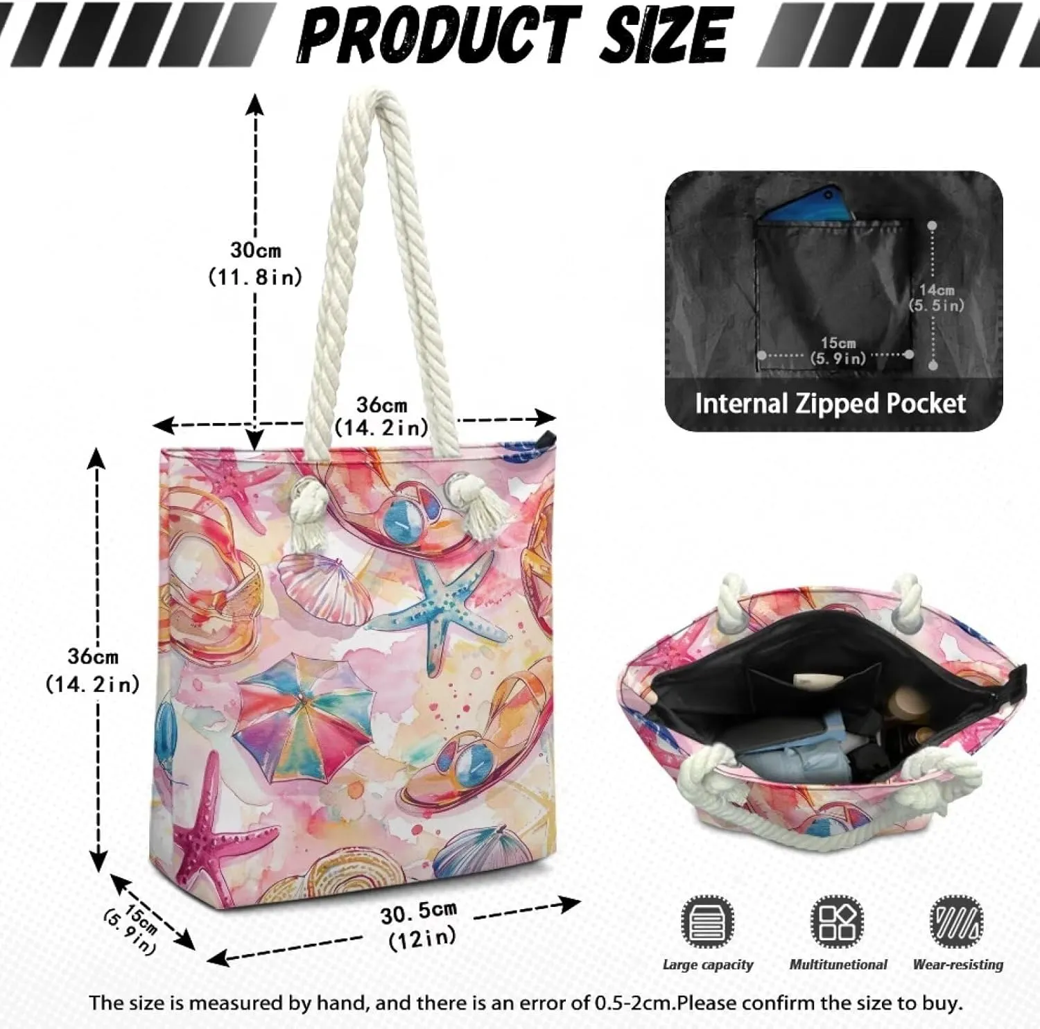Tote Bags for Women Fashion Tote Purse Crossbody Shoulder Bag Casual Beach Bags