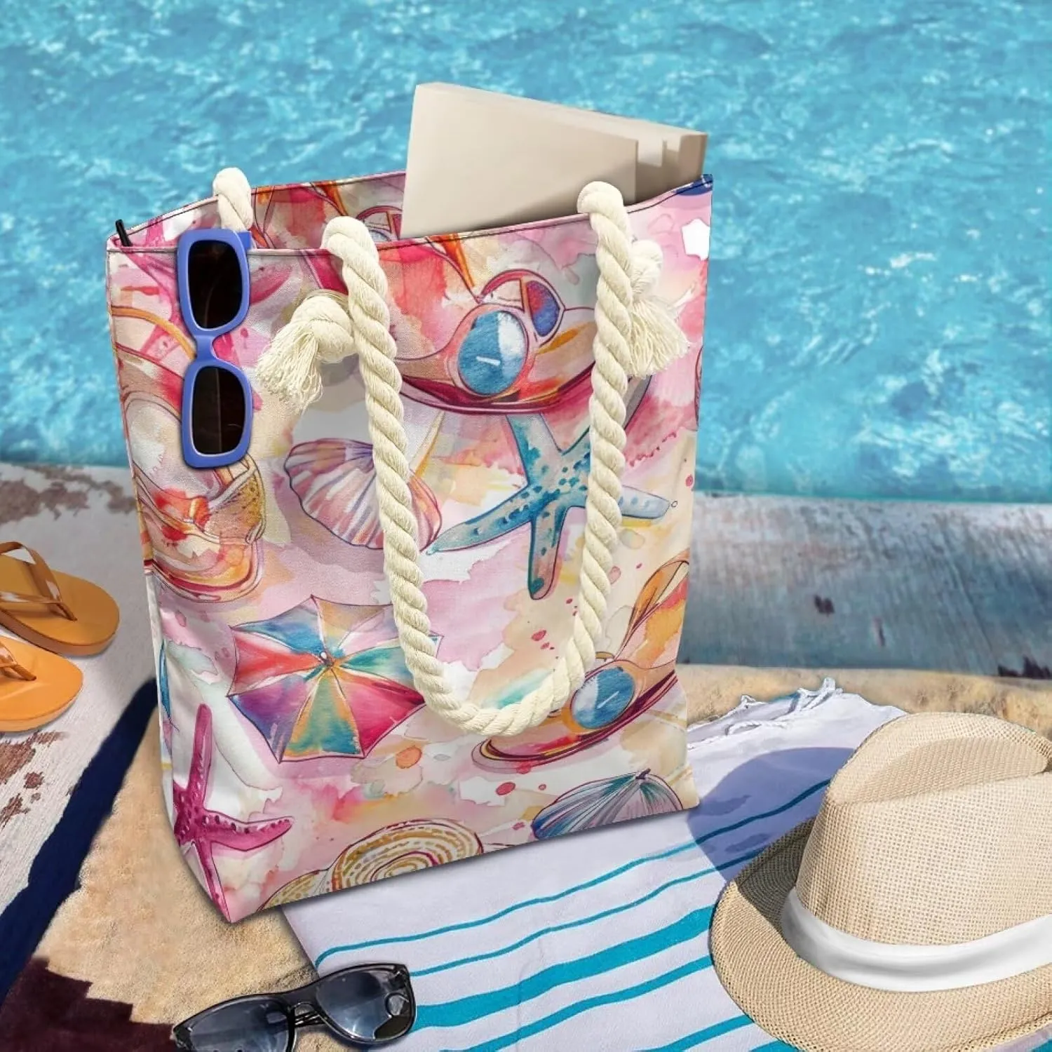 Tote Bags for Women Fashion Tote Purse Crossbody Shoulder Bag Casual Beach Bags