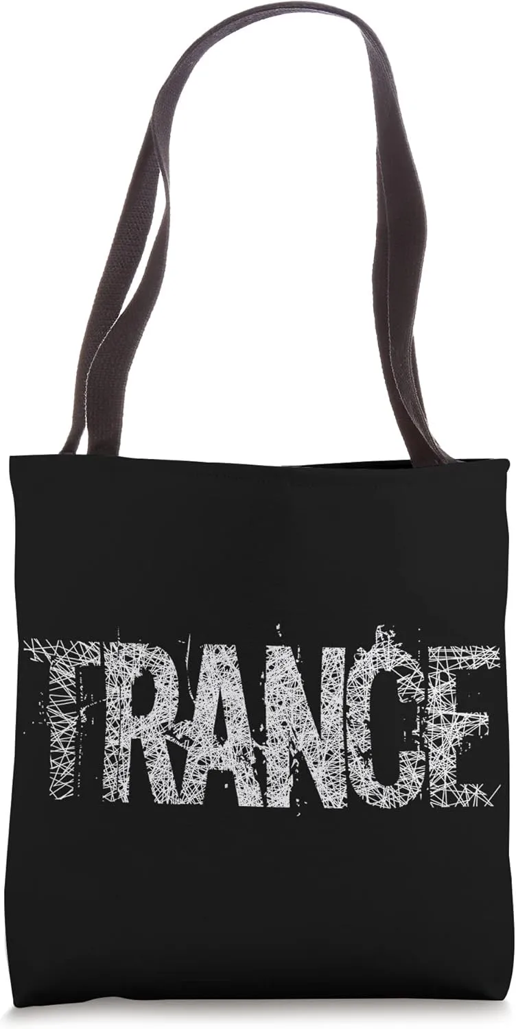 Trance - Cool Electronic Dance Music Design for Dj Tote Bag