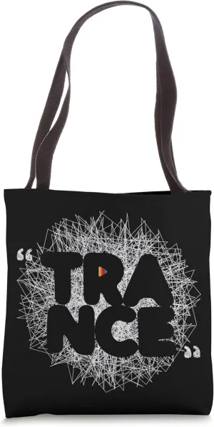 Trance - Cool Electronic Dance Music Design for Dj Tote Bag
