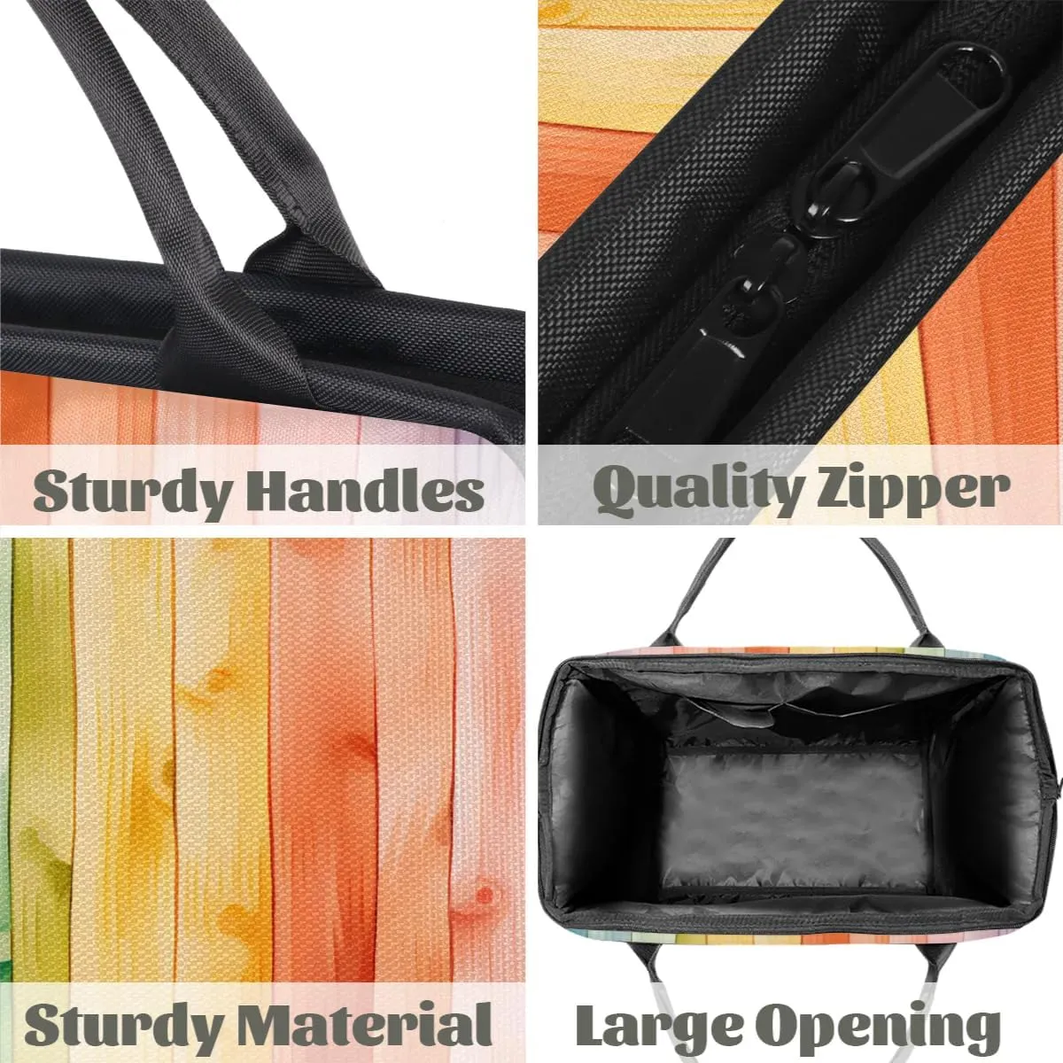 Travel Duffel Bag for Women, Colorful Wood Weekender Overnight Bag Carry on Beach Swim Bags Dance Bag Airlines Approved Personal Item Travel Bag for Yoga, Sports, Hospital
