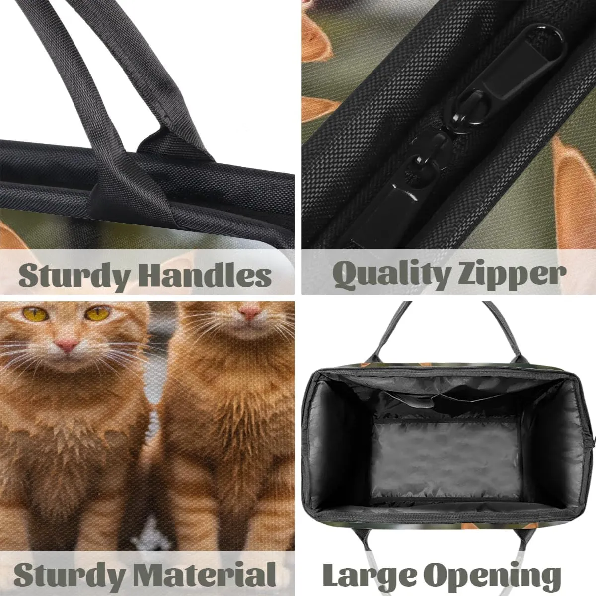 Travel Duffel Bag for Women, Cute Animal Cat Weekender Overnight Bag Carry on Beach Swim Bags Dance Bag Airlines Approved Personal Item Travel Bag for Yoga, Sports, Hospital