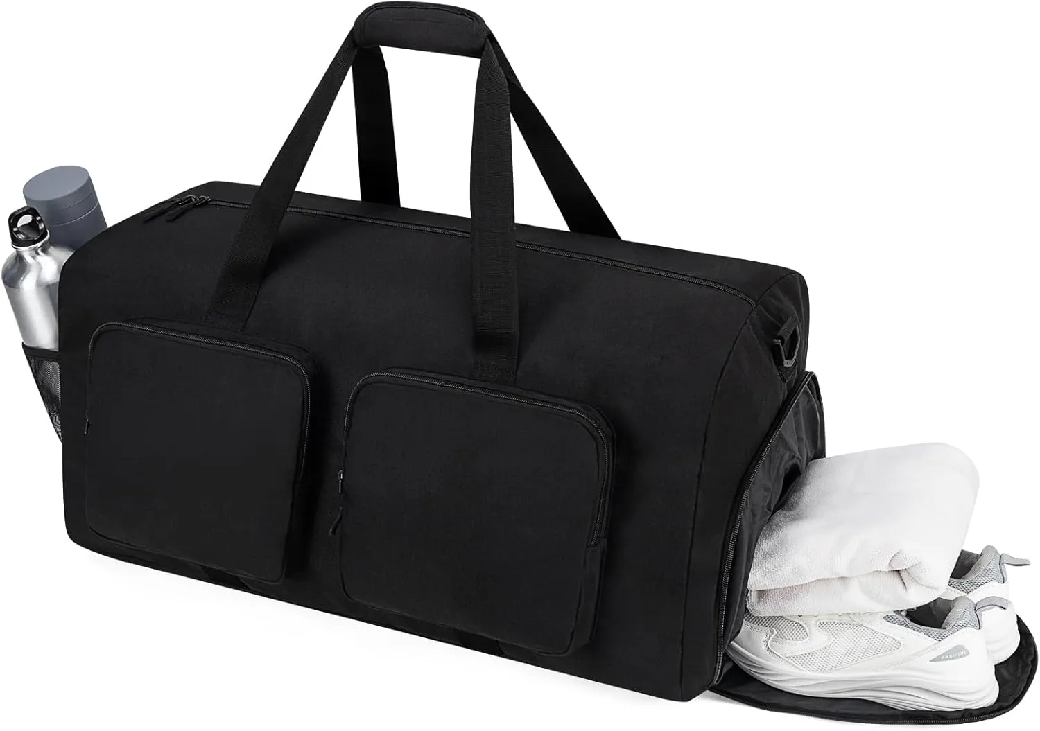 Travel Duffel Bags 65L,Gym Bag, Travel Bag, Duffle Bag for Men, Foldable Overnight Weekender Bags for Women & Men with Adjustable Shoulder Strap