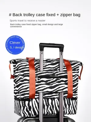 Travel Duffle Bag Waterproof Weekender Bag Carry On Tote Bags for Women, Duffel Bag Sport Gym Bag for Men Women Hospital Bag for Delivery Overnight Bag Luggage Bag (checkered)