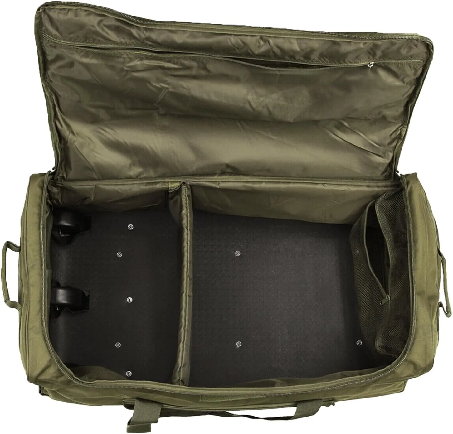 Travel Duffle Bag With Wheels Extra Large Rolling Duffel Bags for Tactical Military Deployment Camping