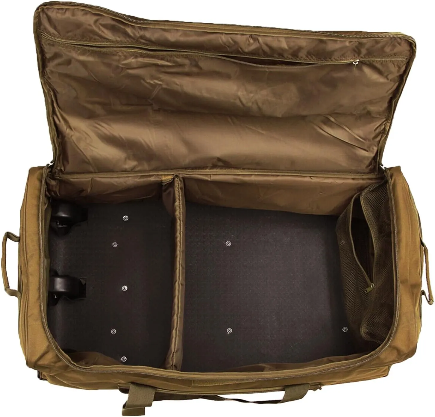 Travel Duffle Bag With Wheels Extra Large Rolling Duffel Bags for Tactical Military Deployment Camping