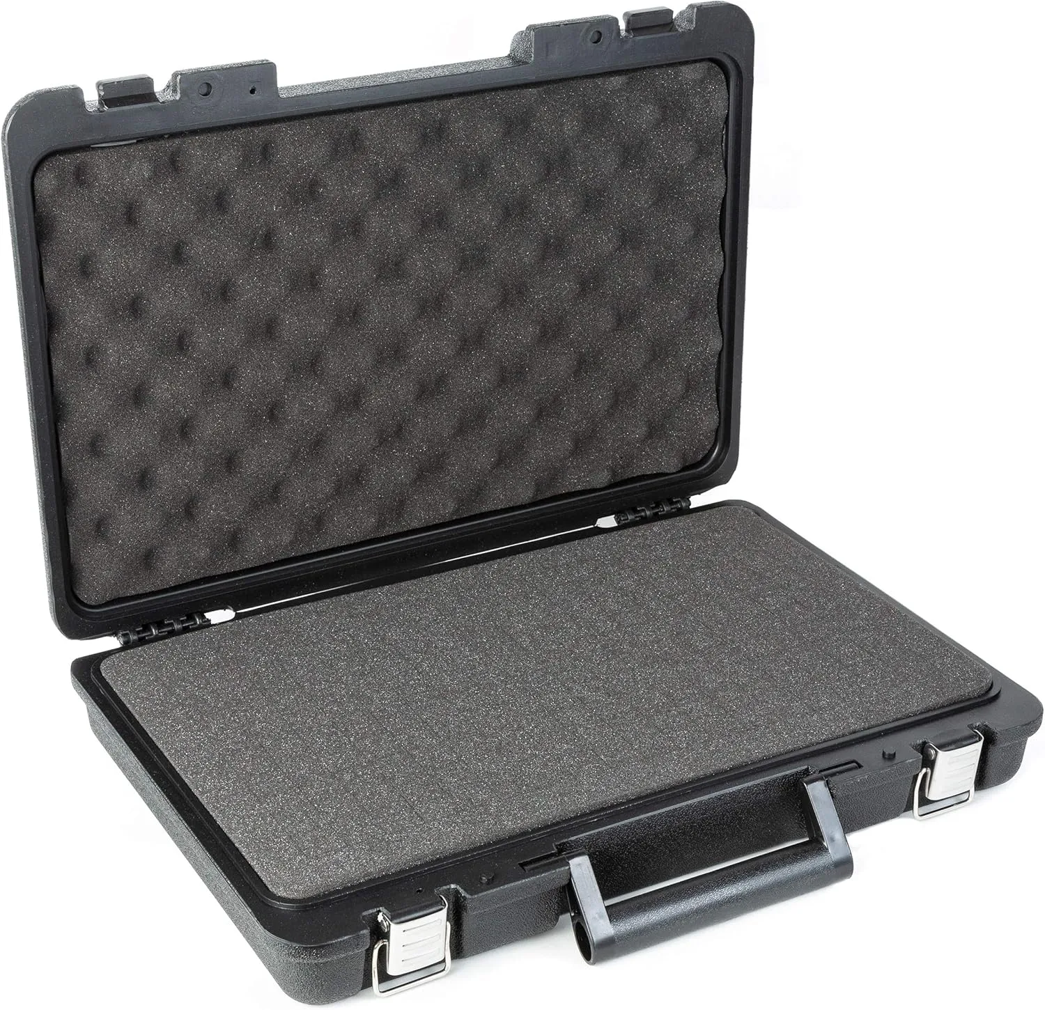 True Position Tools - Universal Hard Carrying Case with Premium Kaizen Pick and Pluck Foam - Protects Electronics, Tools, Cameras and Testing Equipment, 17 x 12 x 3 In.