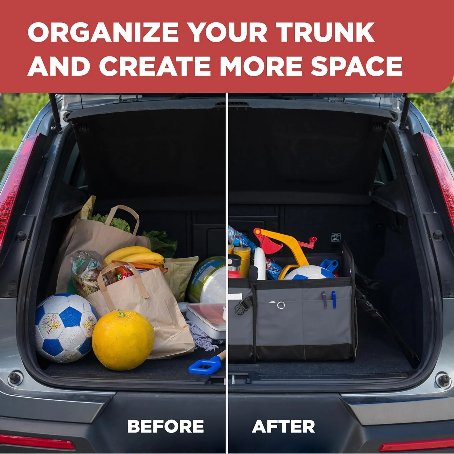 TRUNKCRATEPRO Car Storage organizers (Large Capacity)