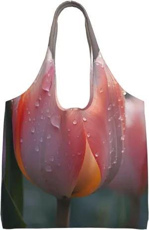 tulips Shoulder bag - convenient to carry, suitable for shopping, work and study