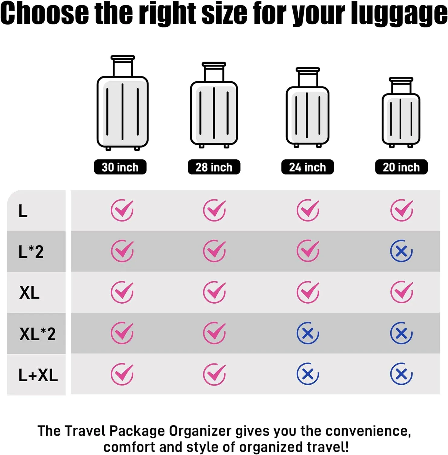 Twira Portable Hanging Travel Shelves, Suitcase Organizer, Packing Cubes for Travel, Carry-On Closet Insert, X-Large Capacity Travel Bags Collapsible 4-Shelf Travel Closet with 2 Hooks (White)