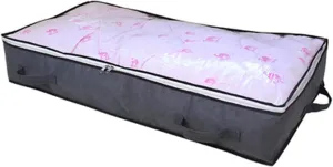 Under Bed Storage Large Underbed Storage Bag Foldable Quilt Storage Bag Clothes Storage Container for Blanket, Towels, Clothes