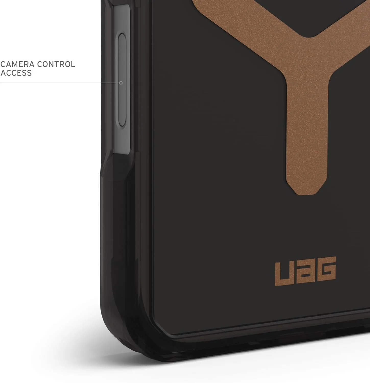 URBAN ARMOR GEAR UAG Designed for iPhone 16 Pro Case 6.3" Plyo - Compatible with MagSafe Charging Rugged Slim Anti-Yellowing Transparent Clear Shockproof Military Grade Protective Cover, Black/Bronze