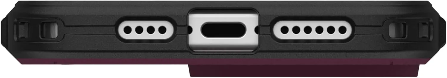 URBAN ARMOR GEAR UAG Designed for iPhone 16 Pro Max Case 6.9" Civilian - Compatible with MagSafe Charging Rugged Slim Sleek Shockproof Anti-Slip Military Grade Protective Cover, Bordeaux