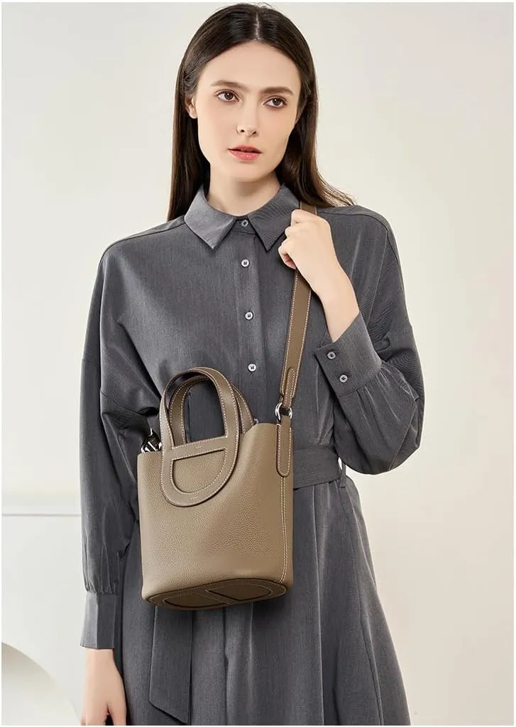 Vegetable basket bucket purses lychee pattern handbags single shoulder crossbody fashionable women's bags