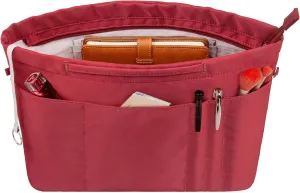 Vercord Purse Insert Organizers for Tote Handbag Bag in Bag with Zipper Liner Bag Organizer for Women 14 pockets