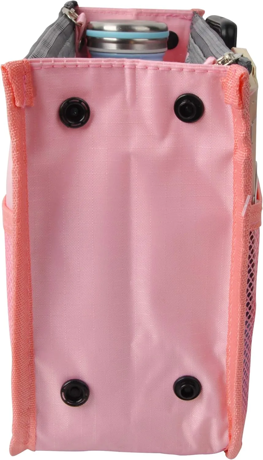 Vercord Updated Purse Handbag Organizer Insert Liner Bag in Bag 13 Pockets Pink Small