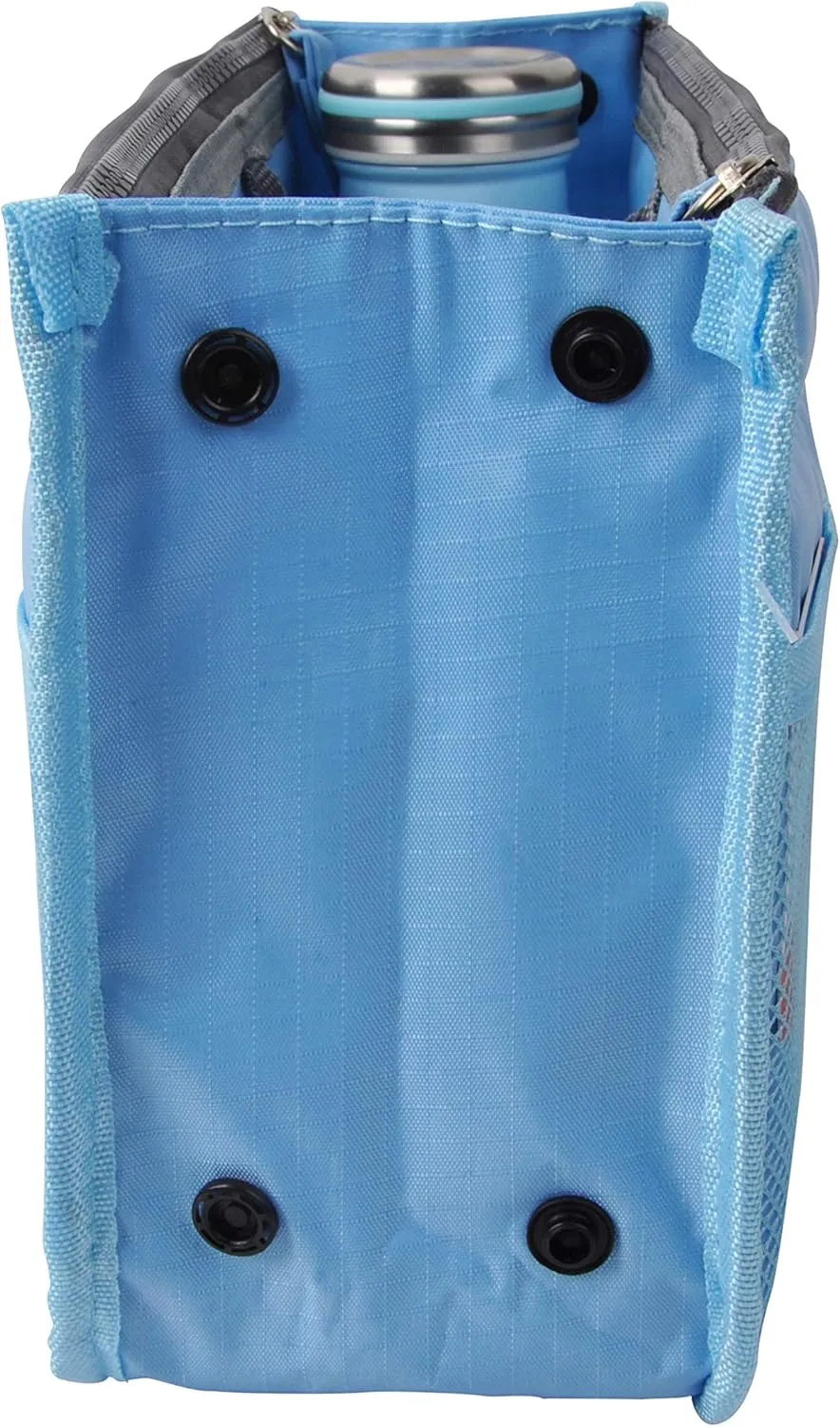Vercord Updated Purse Handbag Organizer Insert Liner Bag in Bag 13 Pockets Sky Blue Medium