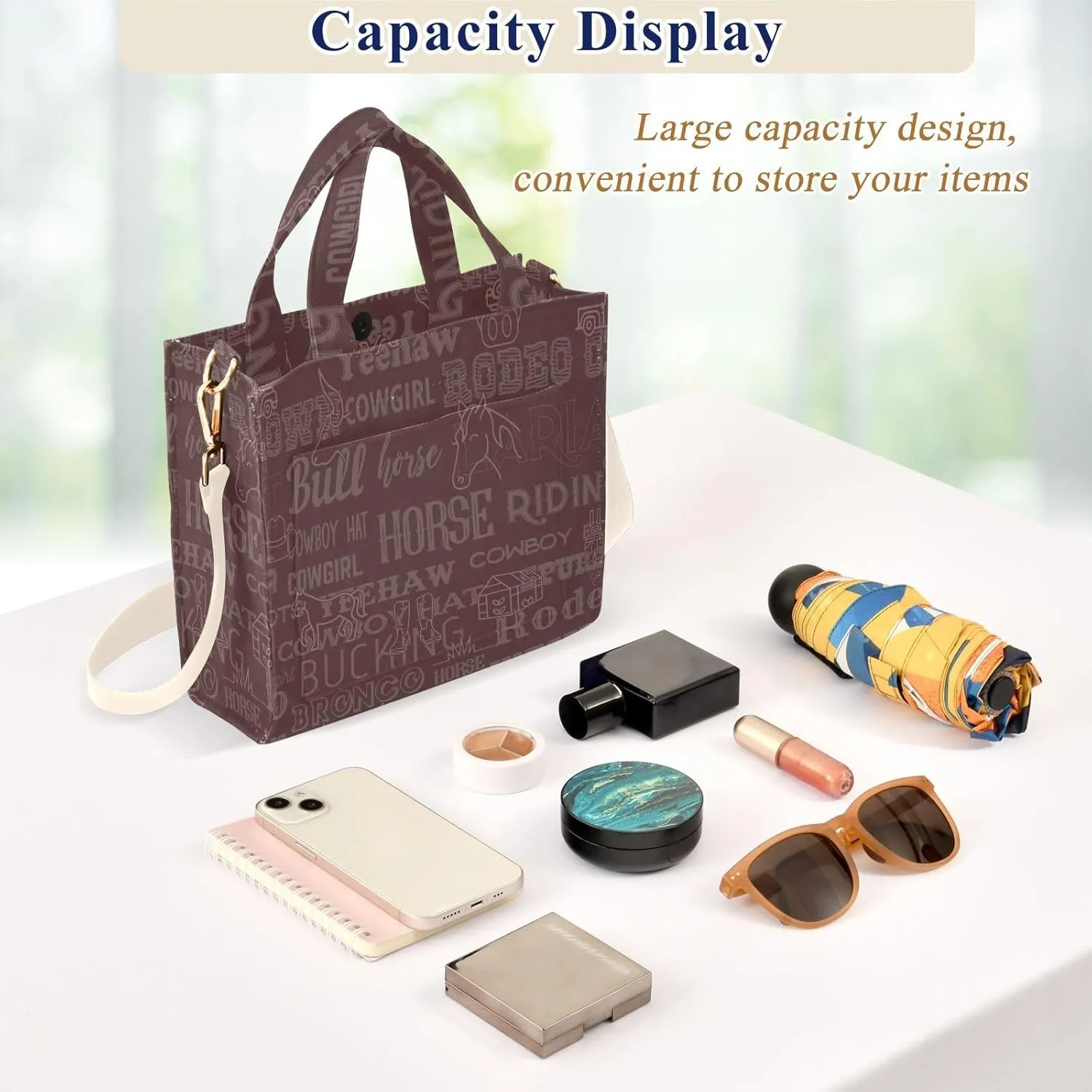VIGTRO Corduroy Tote Bag for Women Crossbody Bags Shoulder Handbag, Messenger Bag Purse with Adjustable Strap Size S/M