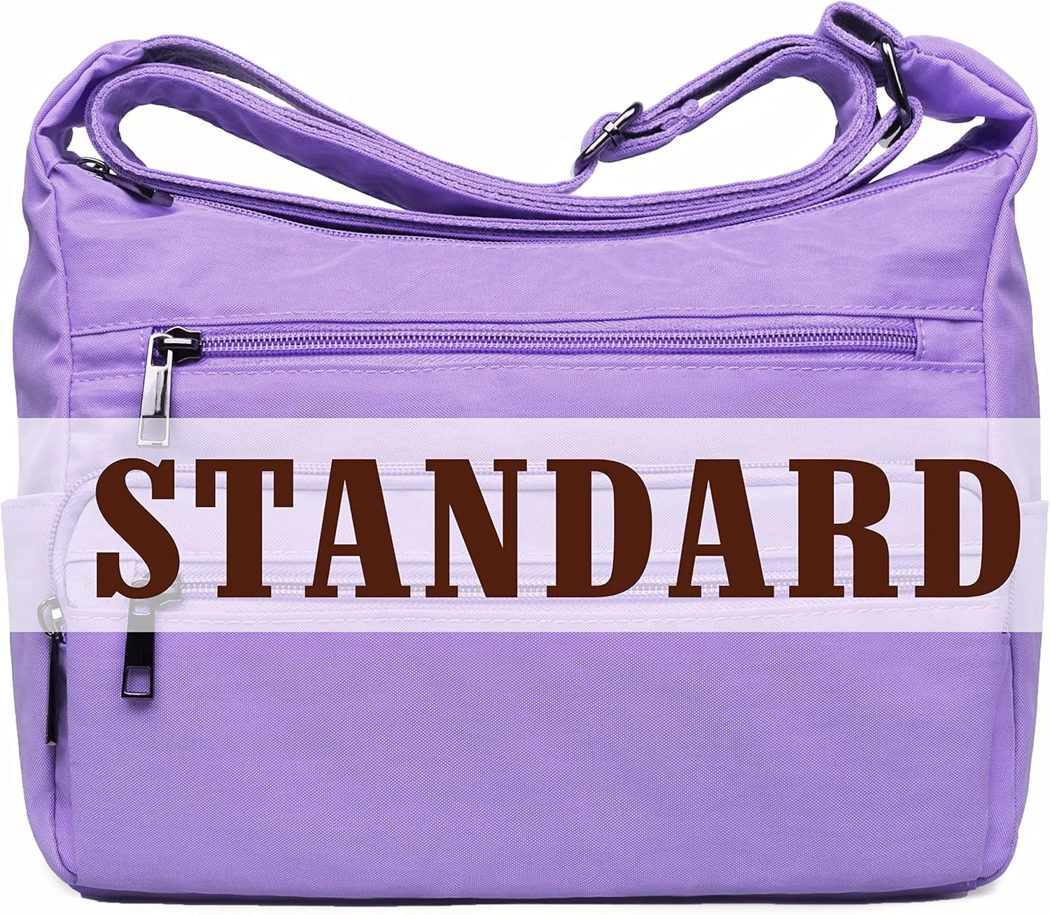VOLGANIK ROCK RFID Purses for Women Fabric Nylon Multi Pocket Crossbody Bag Ladies Travel Handbag