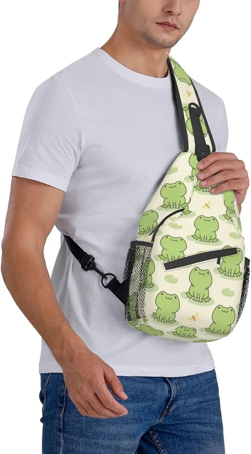 VOOHDDY Sling Bag For Women Men Travel Hiking Backpack Crossbody Shoulder Chest Bags Casual Daypack Sport