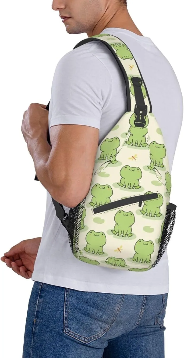 VOOHDDY Sling Bag For Women Men Travel Hiking Backpack Crossbody Shoulder Chest Bags Casual Daypack Sport