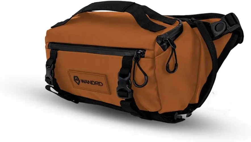 WANDRD ROGUE Sling: Compact Camera Sling and Crossbody Bag with Fast Access, 3-Way Carry– Lightweight Everyday Bag Great for Travel, Photography, and Daily Use (Black)