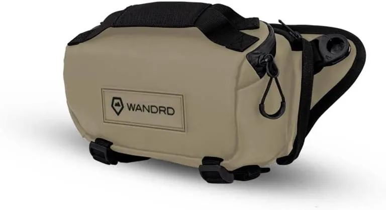 WANDRD ROGUE Sling: Compact Camera Sling and Crossbody Bag with Fast Access, 3-Way Carry– Lightweight Everyday Bag Great for Travel, Photography, and Daily Use (Black)