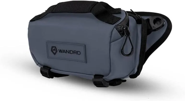 WANDRD ROGUE Sling: Compact Camera Sling and Crossbody Bag with Fast Access, 3-Way Carry– Lightweight Everyday Bag Great for Travel, Photography, and Daily Use (Black)