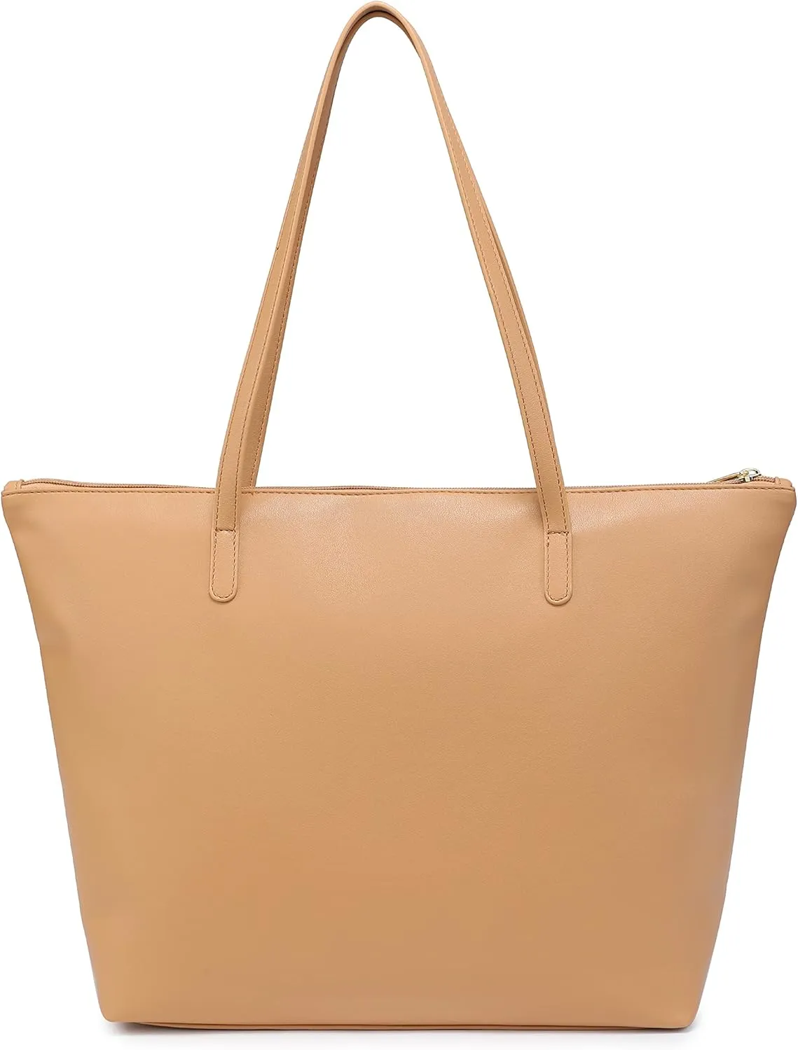 Water Resistance Light Weight Leather Tote Bag Big Capacity Handbag Shoulder Bag