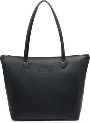 Water Resistance Light Weight Leather Tote Bag Big Capacity Handbag Shoulder Bag