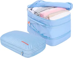 Waterproof Compression Packing Cubes,Travel Packing organizers for Carry on Luggage,Backpacking, Suitcases