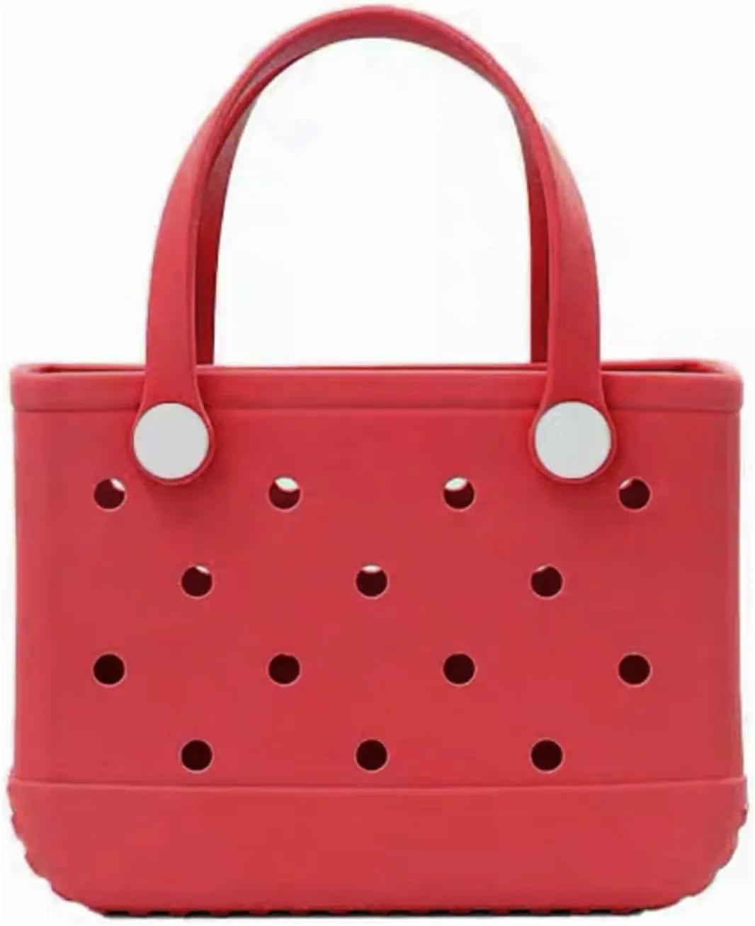 Waterproof Rubber Beach Tote, Eva Beach Bag, Rubber Beach Bag Waterproof Sandproof Outdoor Tote Bag Portable Travel