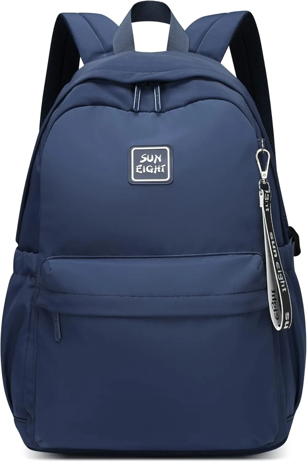Waterproof School Backpack Girls and Boys 6-18 Years Large Capacity Lightweight Bookbag for Elementary to High School Durable Travel Backpack with Adjustable Straps 30L(Navy Blue)