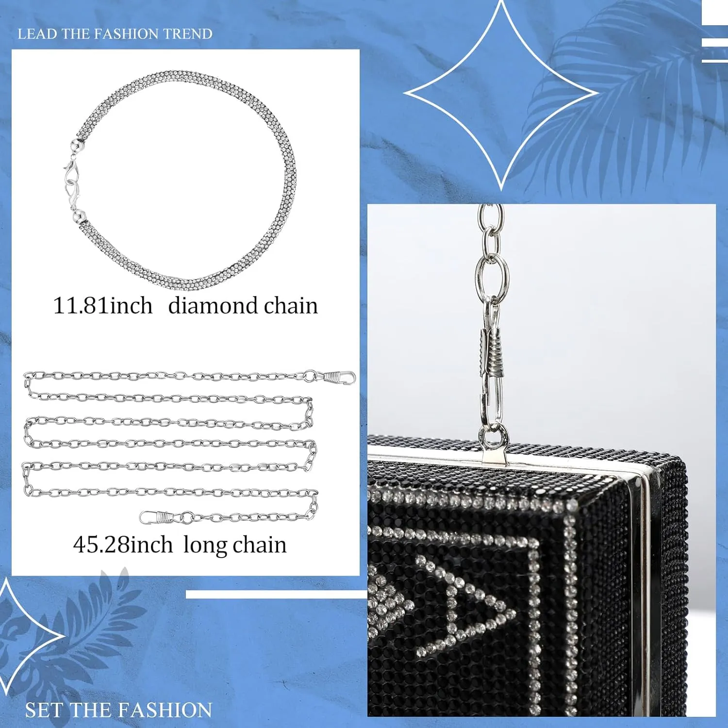 Women Poker Card Evening Clutch Rhinestone Purse Casino Vegas Novelty Purse Queen Hearts Bags Playing Cards Gift