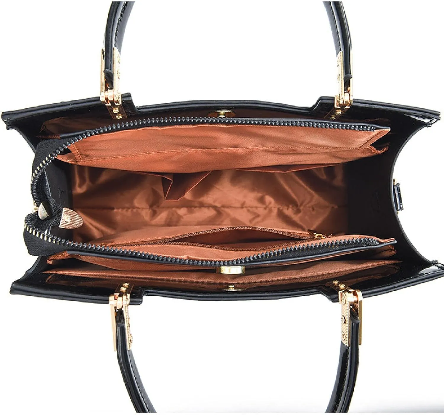 Women's Crocodile Skin Patterned Shoulder Bag, Laptop Bag with Large Capacity, Versatile Briefcase