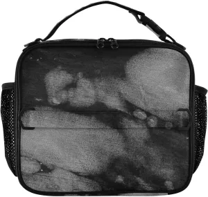 Womens Lunch Bag Water Resistant Mens Lunch Box Removable Shoulder Strap Lunch Box for School/Picnic Tie-dy