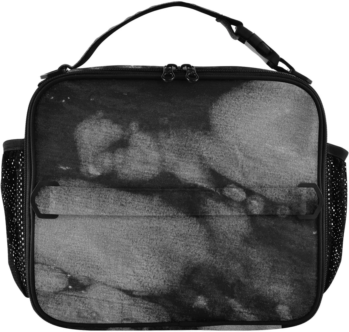 Womens Lunch Bag Water Resistant Mens Lunch Box Removable Shoulder Strap Lunch Box for School/Picnic Tie-dy