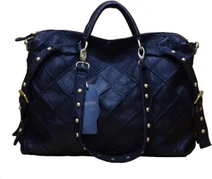 Women's Multicolor Tote Handbag Genuine Leather Random Color Hobo Shoulder Purse