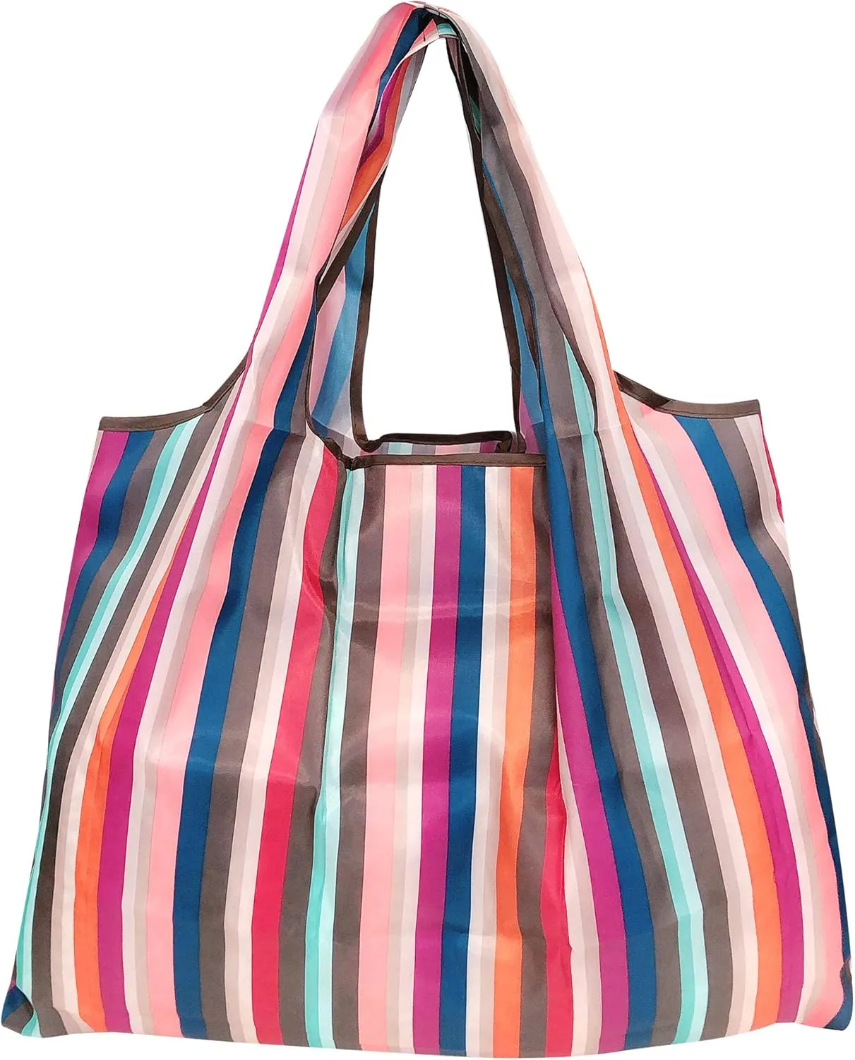 Wrapables Eco-Friendly Large Nylon Reusable Shopping Bags (Set of 3)