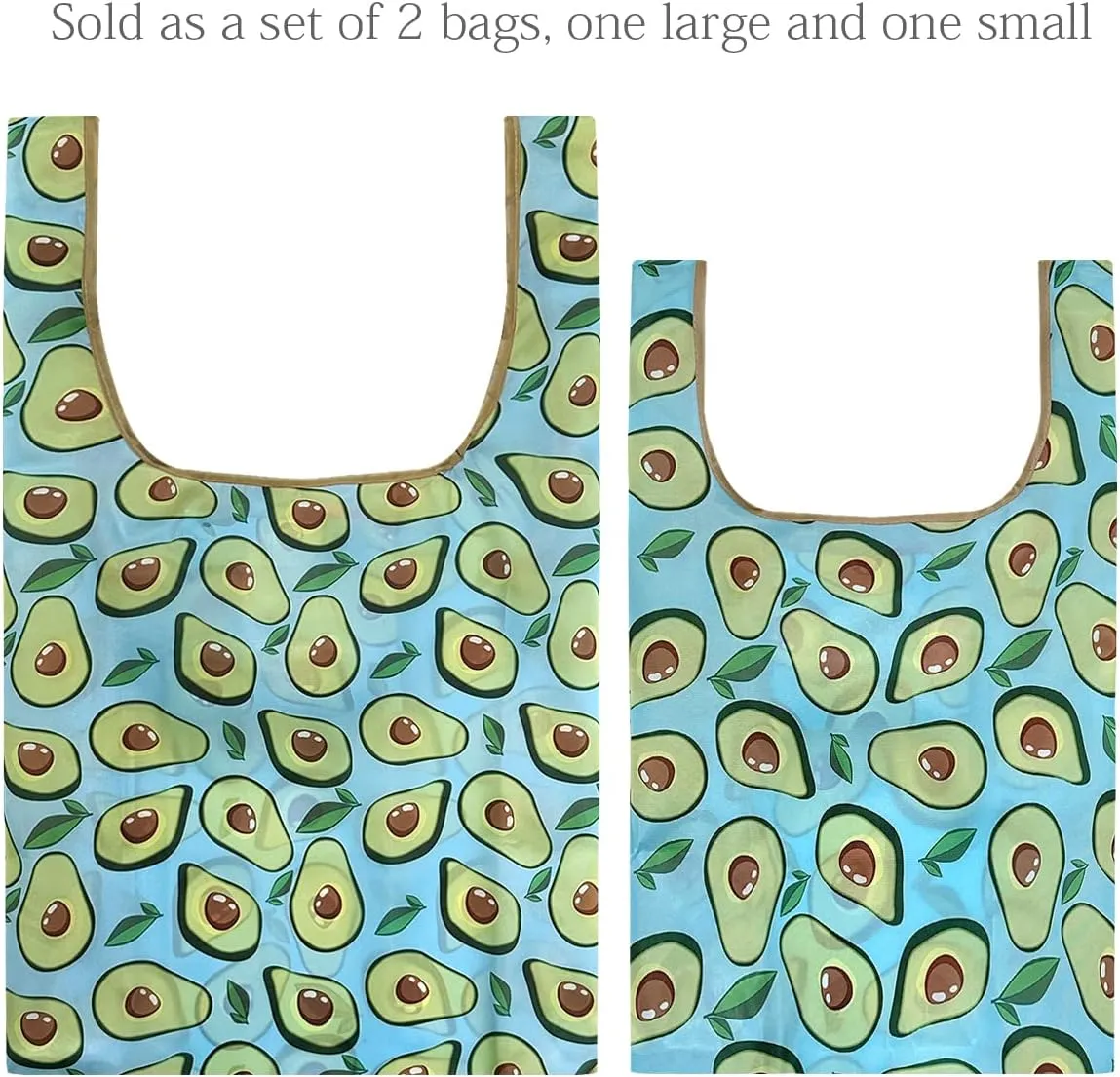 Wrapables JoliBag Collection Reusable Shopping Bag (Set of 2)
