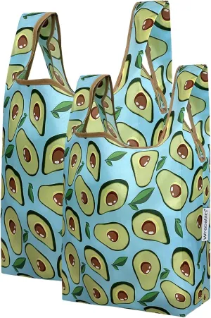 Wrapables JoliBag Collection Reusable Shopping Bag (Set of 2)